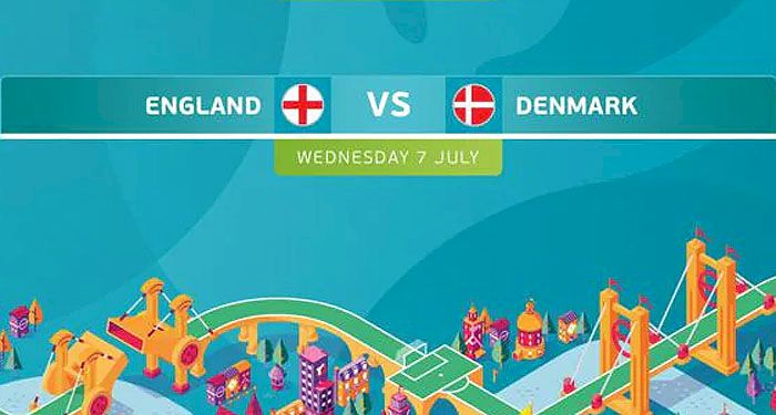 SEDANG BERLANGSUNG Inggris vs Denmark Euro 2020, Link Live Streaming Ada di Sini